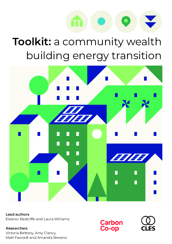 CLES and Carbon Co-op's community wealth building energy transition toolkit
