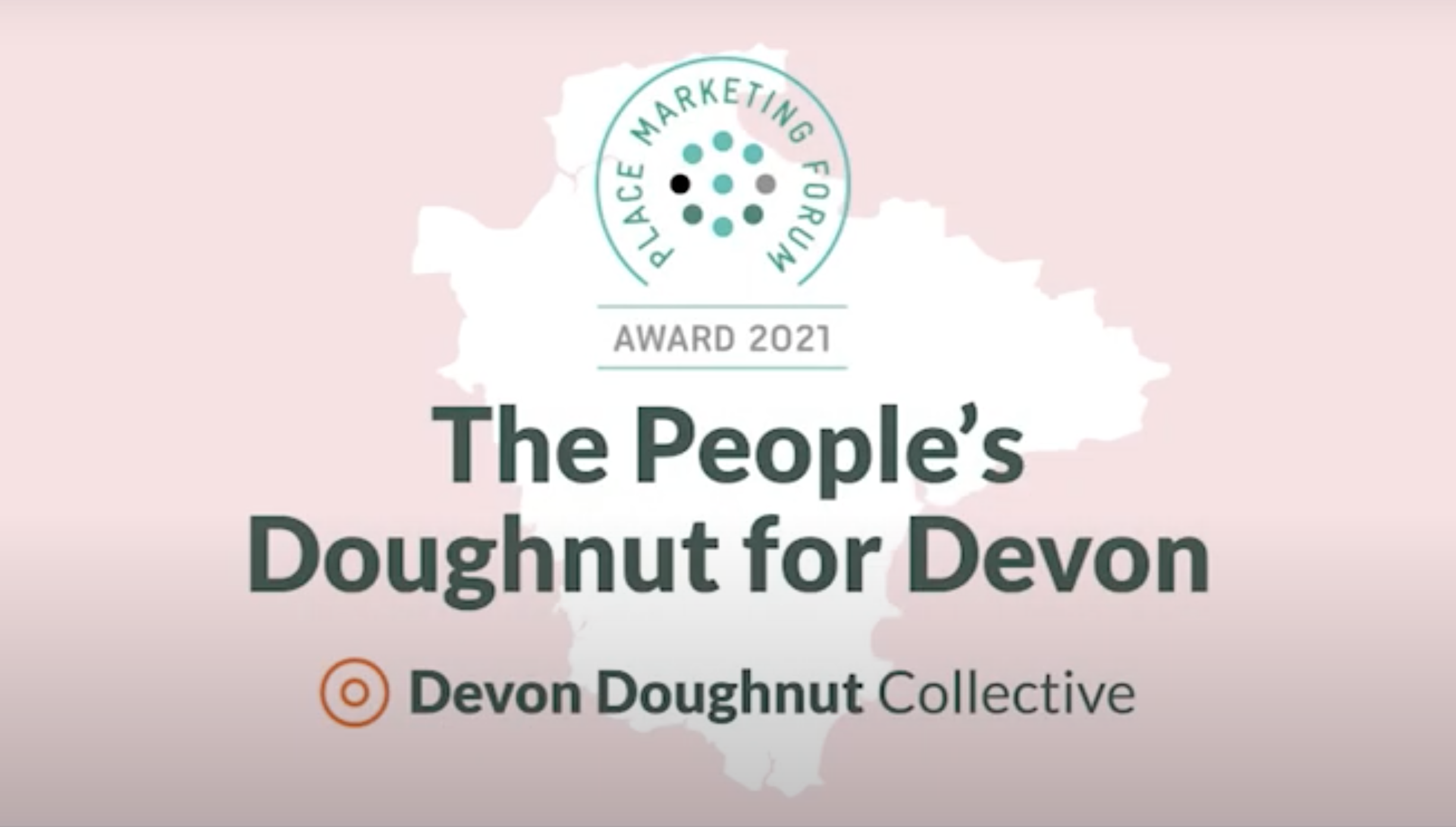 The Devon Doughnut Collective is a group of over 140 changemakers putting the ideas of Doughnut Economics into practice in Devon in the UK. Their work was recognised by the Place Marketing Forum, France. 