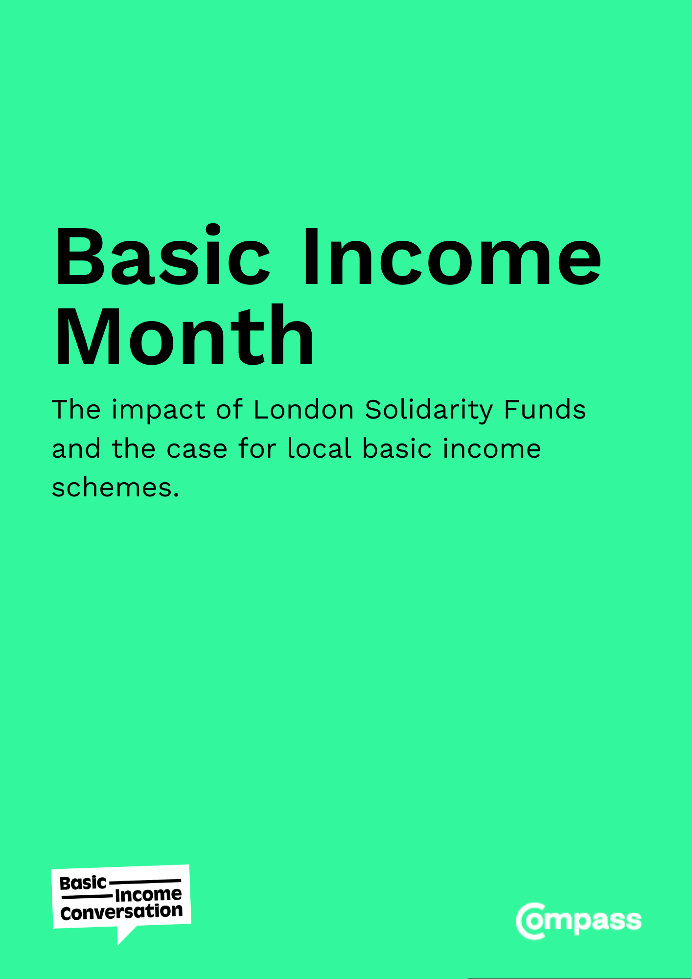 Basic Income Month report